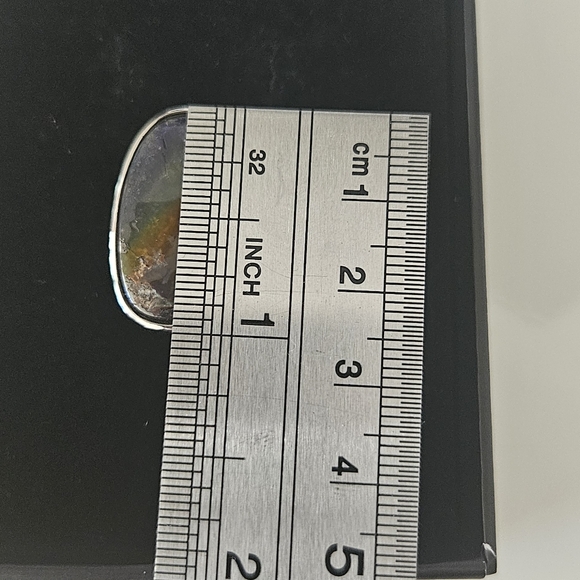 Boulder opal ring - Picture 9 of 11